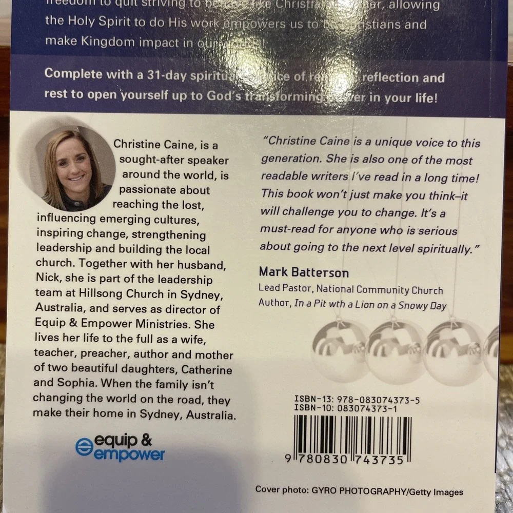 The Core Issue Authentic Living Christian‎ Living Paperback by Christine Caine